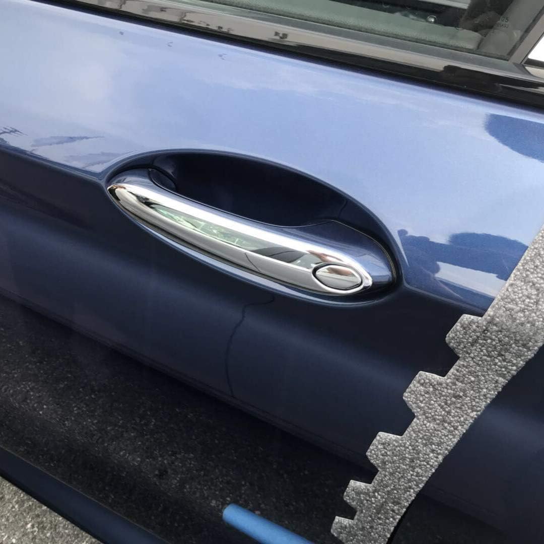 Beautost Compatible con BMW X3 2018 2019 2020 2021 Nuevo X5 2019 2020 2021 cromado manija de puerta  cubierta de cuenco de puerta (cubierta de