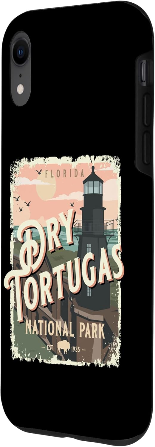 iPhone XR Dry Tortugas National Park Florida Keys Sea Coast Souvenir Case