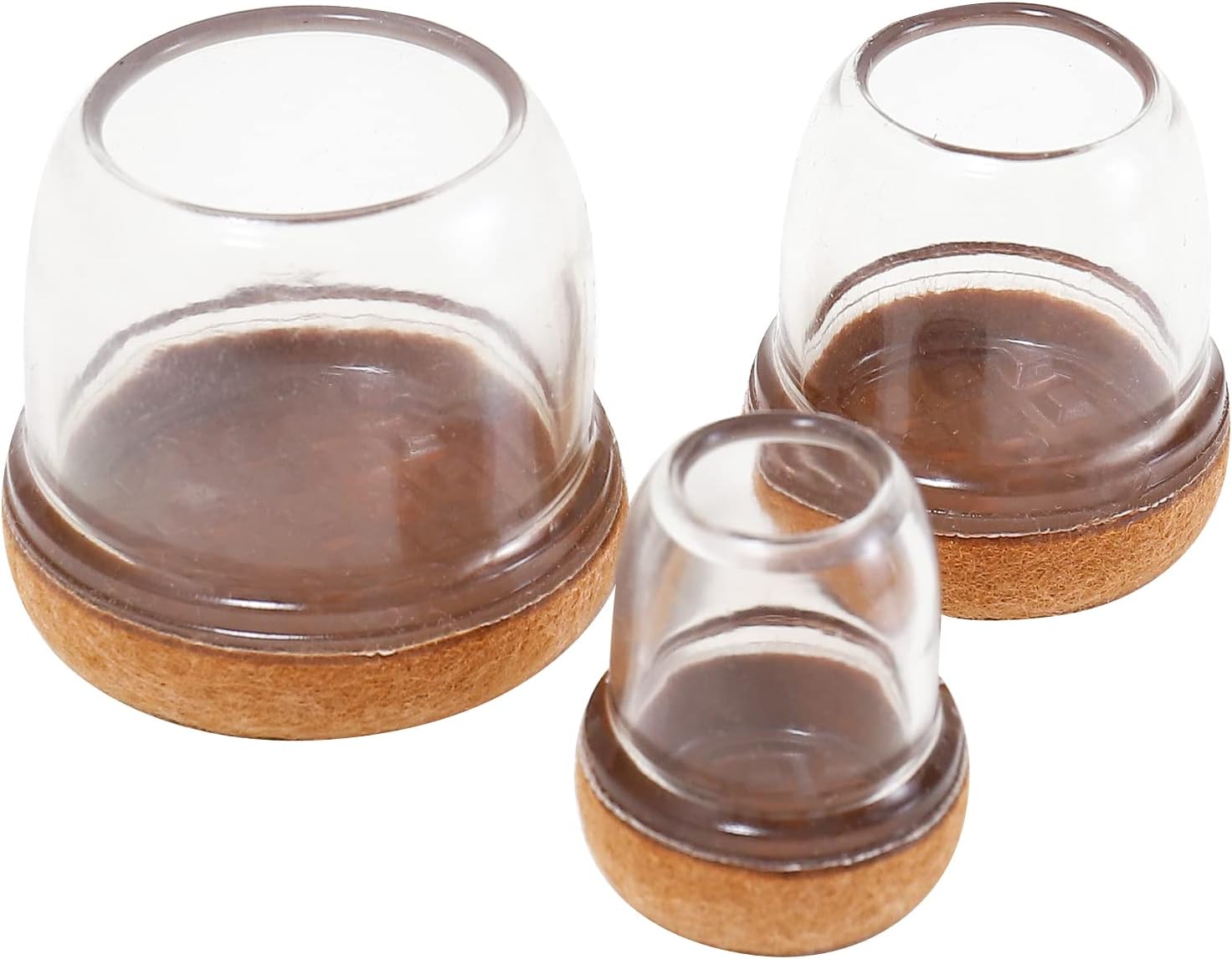 16 tapas pequeñas de silicona para patas de silla de 1 14 pulgadas, almohadillas de muebles para suelos de madera dura, protectores de suelo para