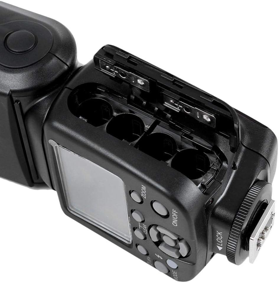 TRIOPO TR-586N Flash de zoom TTL totalmente automático para Nikon D3500 D3400 D5600 D5500 D5300 D7500, D750, D850, D7200, D610, D500, otras cámaras
