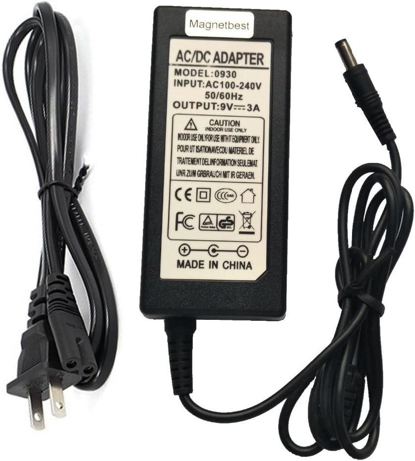 Cargador adaptador de CA de 9V 3A para LINE6 POD HD300 HD400 HD500 HD500X HD Bean DC-3G Fuente de alimentación con cable