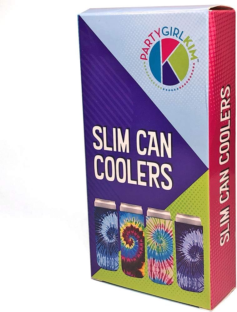 Slim – Enfriadores de latas  Enfriador de latas delgado con aislamiento de neopreno para latas altas y delgadas de 12 onzas como seltzers