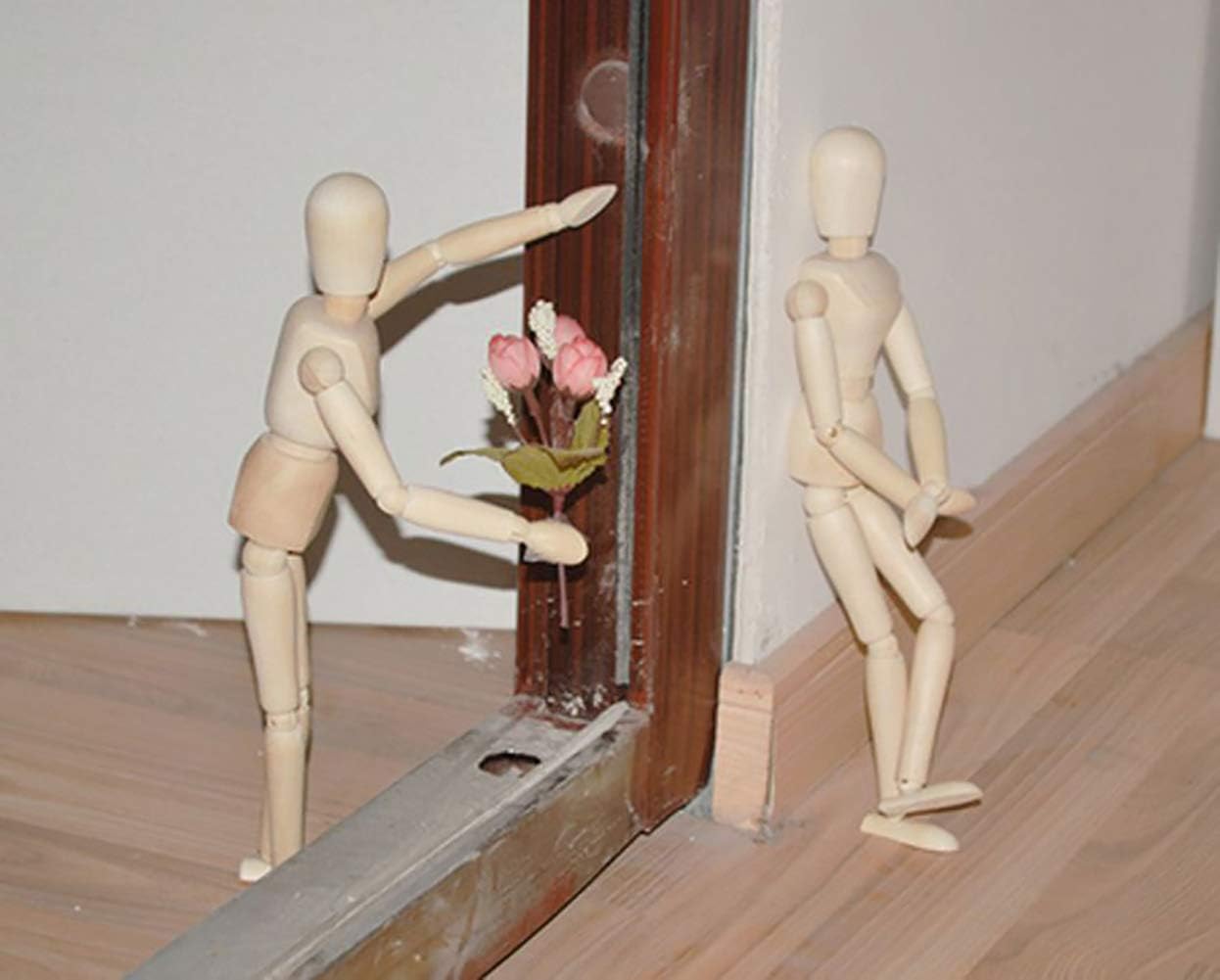Artista Maniquí de Madera Dibujo Figura Laica Dibujo Modelo Ayuda Humana Figura Artista Dibujar Pintura Modelo Maniquí Muñeca articulada