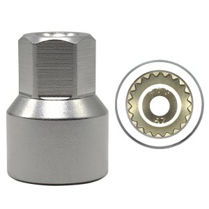 ABC-57 – Llave de tuerca de bloqueo de rueda para Porsche VW Toureg PanameraCayenneMacanCaymanSUV, Adaptador de tuerca de bloqueo de rueda, ABC-57 – Llave de tuerca de bloqueo de rueda para Porsche VW Toureg PanameraCayenneMacanCaymanSUV, Adaptador de tuerca de bloqueo de rueda,