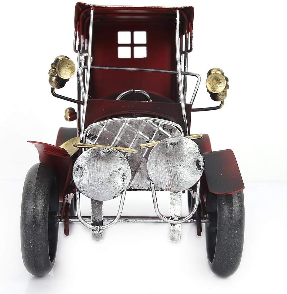 Sheens Modelo de coche antiguo vintage, juguete coleccionable de metal en miniatura, juguete de vehículo coleccionable para el hogar, oficina,