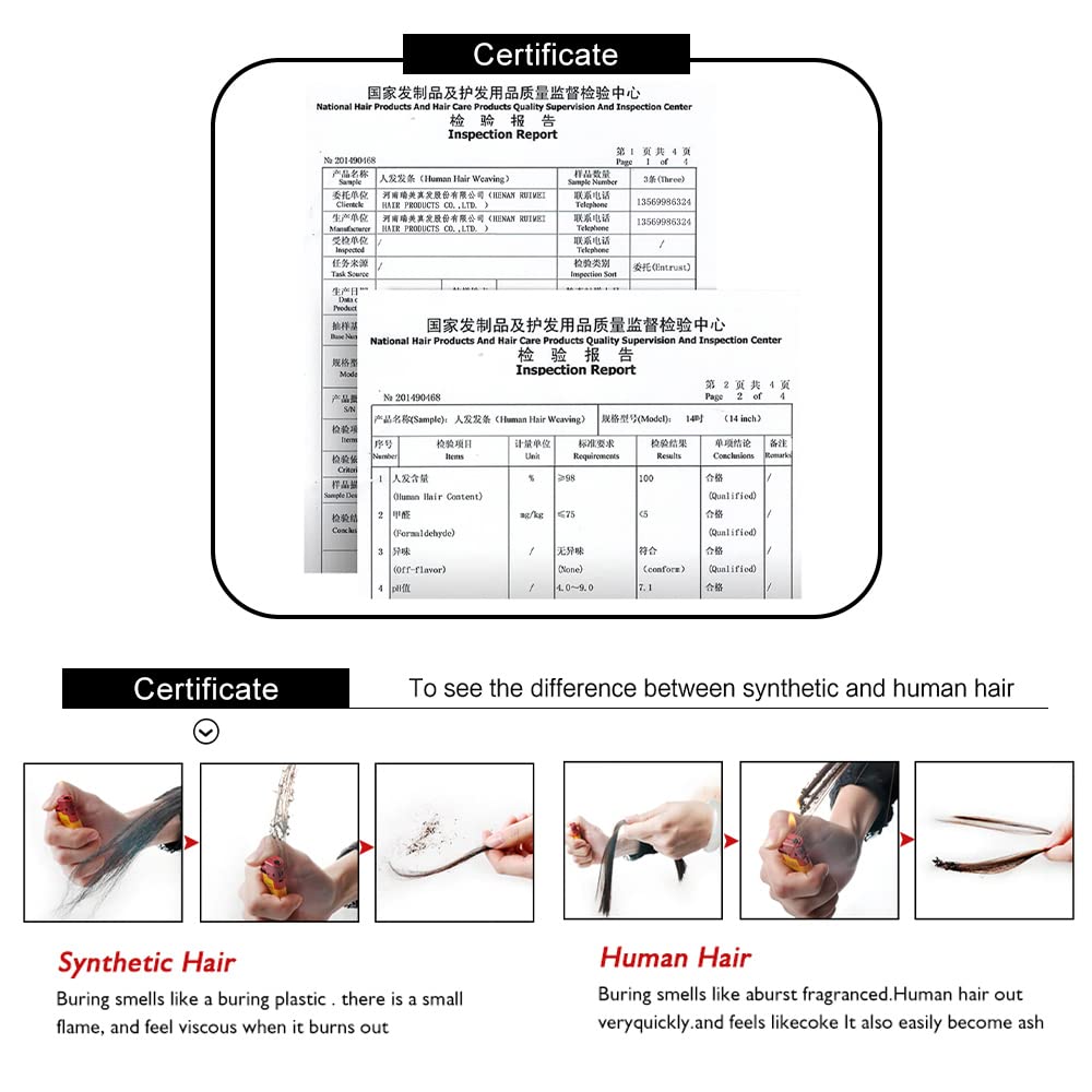 X-TRESS Extensiones de cabello humano virgen brasileño ondulado rubio miel degradado T1B27, 1 paquete de extensiones de cabello humano (18 pulgadas,