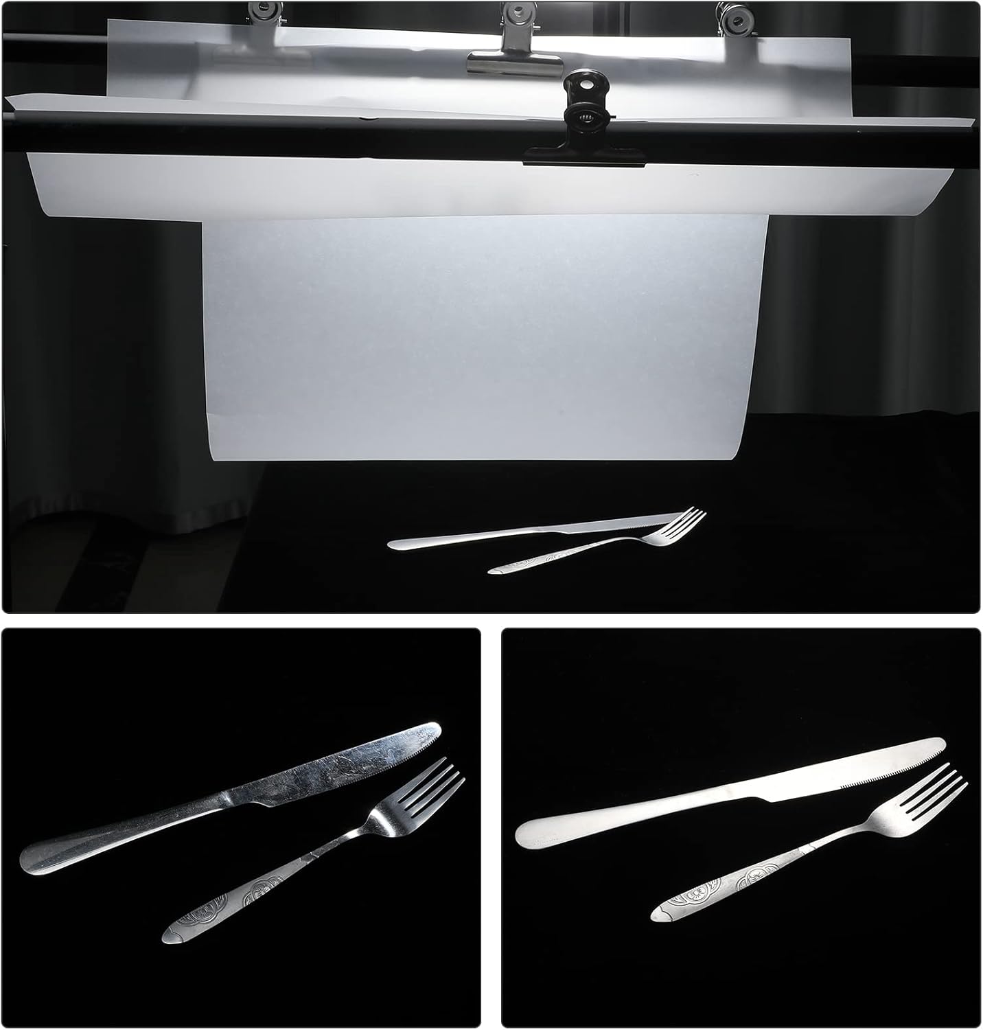 Paquete de 10 láminas de filtro de película de difusión de 15.7 x 19.6 pulgadas, rollo difusor de gel de iluminación, difusor de luz, rollo de hojas