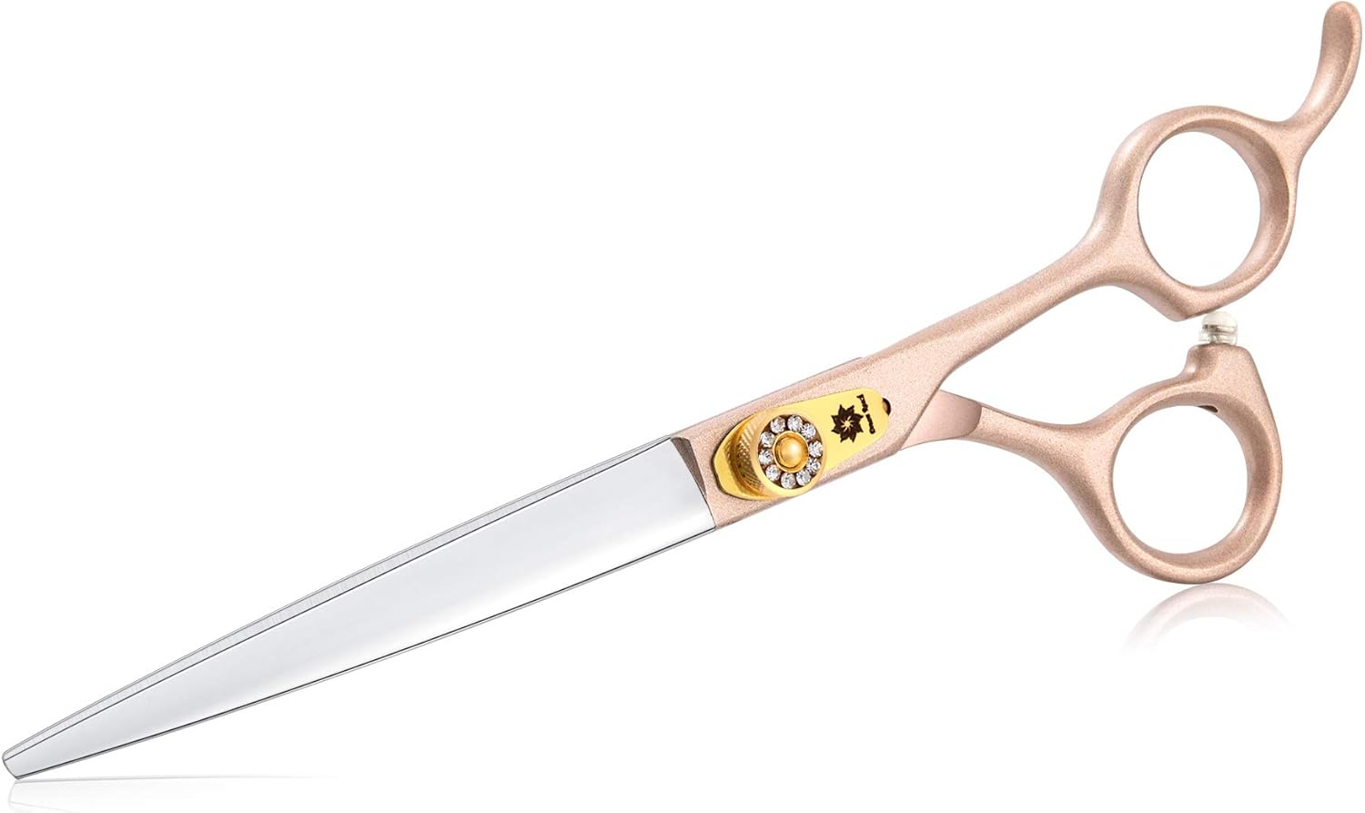 Tijeras profesionales de aseo para mascotas de 7 pulgadas, acero japonés 440C, rectas, curvas, adelgazantes, tijeras para perros, gatos y más