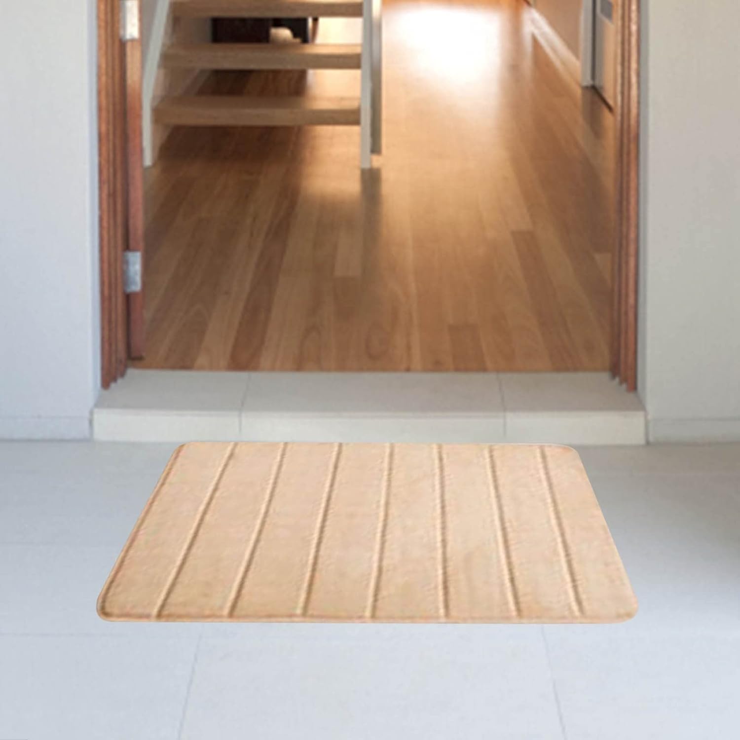 Alfombras de baño de 24 x 16 pulgadas, suaves, antideslizantes, absorbentes, de secado rápido, alfombra de baño de felpilla esponjosa, lavable y