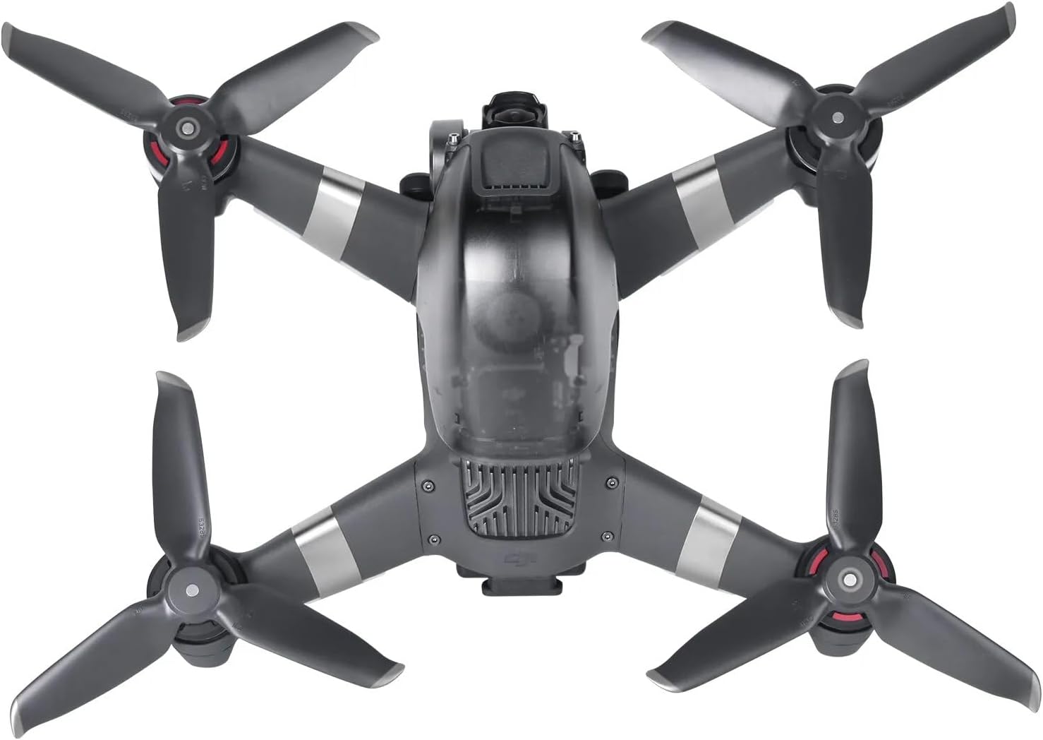 XNasu for D-JI F-PV 5328S Propellers Quick-Release Props with Gift Arm Stickers Drone Accessories (Color  Silver 1 Pair)