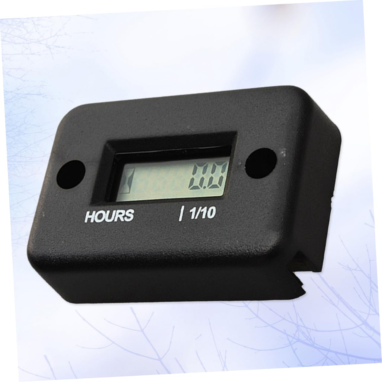 SUPVOX 3 Pcs Digital Tachometer Motorcycle Digital Tach Hour Meter Engine Tachometer Timer LCD