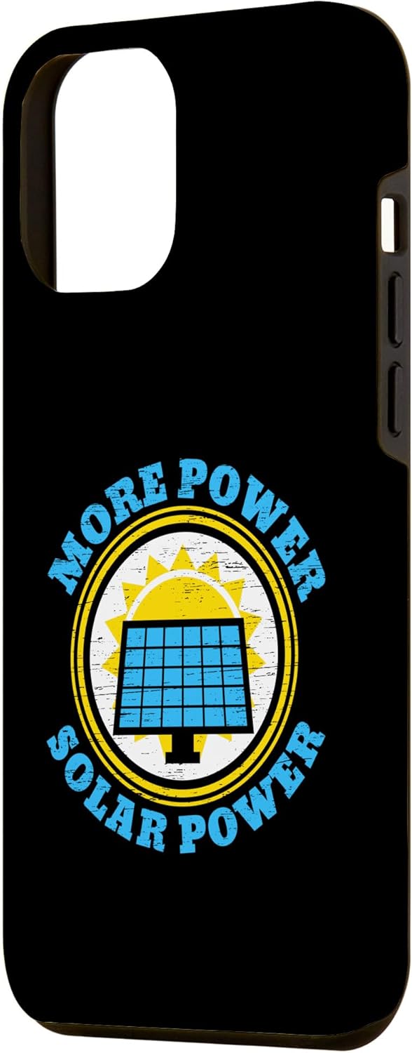 iPhone 13 Pro Max Más Energía Solar Energía Renovable Energía Solar Panel Case