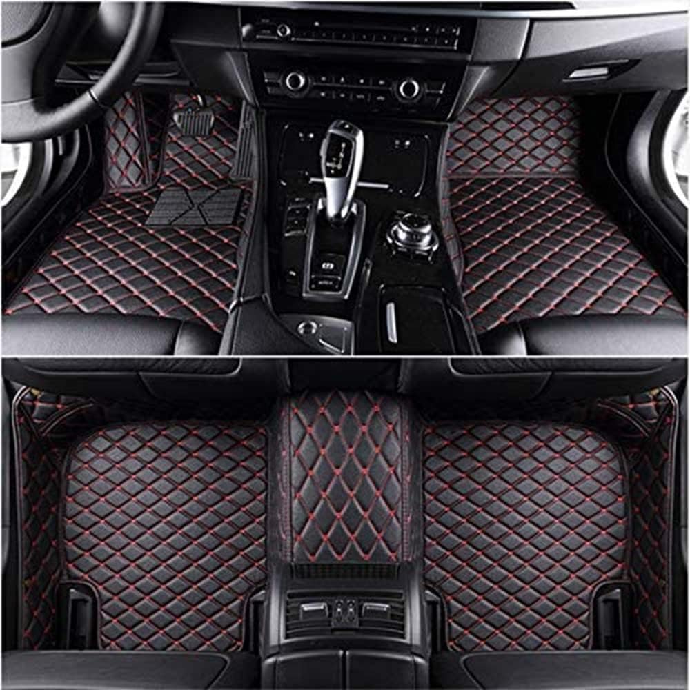 Tapetes de cuero personalizados para todo tipo de clima, antideslizantes, compatibles con el 95% de los sedán, SUV, camionetas, Coupé, convertibles,
