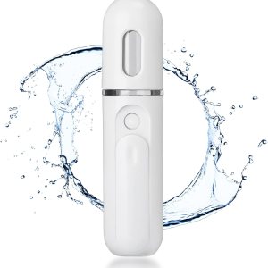 Atomizador de humedad facial de niebla fina para la cara Spritz de mano refrescante para la piel hidratación profunda, pulverizador de Atomizador de humedad facial de niebla fina para la cara Spritz de mano refrescante para la piel hidratación profunda, pulverizador de
