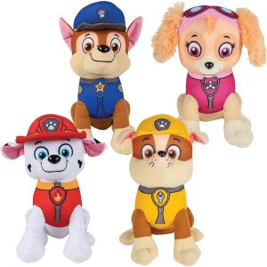 4 piezas Paw Patrol Pup Pal 4 Pcs Character Plush Set Marshall Chase Rubble Skye 5.9 in 4 piezas Paw Patrol Pup Pal 4 Pcs Character Plush Set Marshall Chase Rubble Skye 5.9 in
