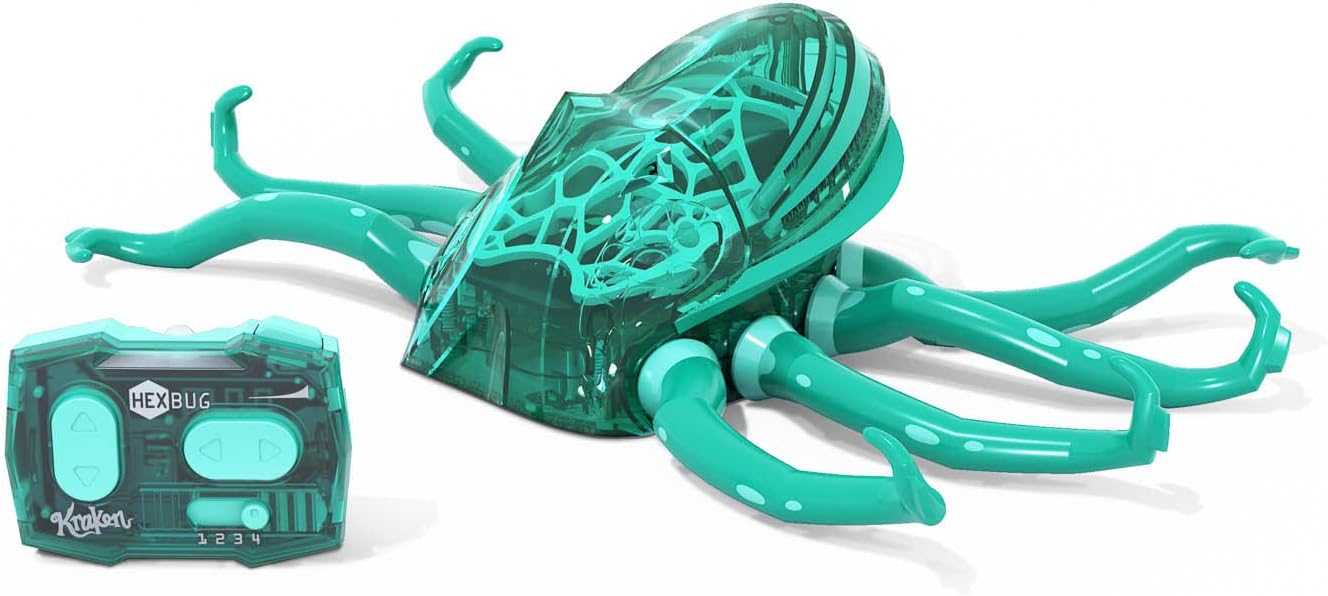 HEXBUG Kraken, criatura mítica robótica, los colores varían