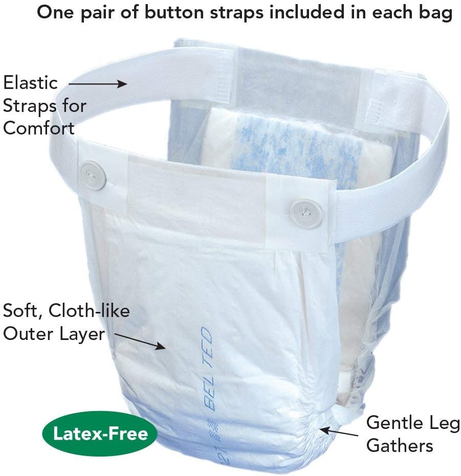 Prevail Ropa interior con cinturón, absorción extra, 4 cajas de 30 (120 en total)