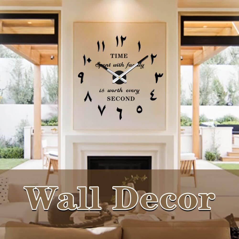 VANGOLD Reloj de pared para decoración de sala de estar