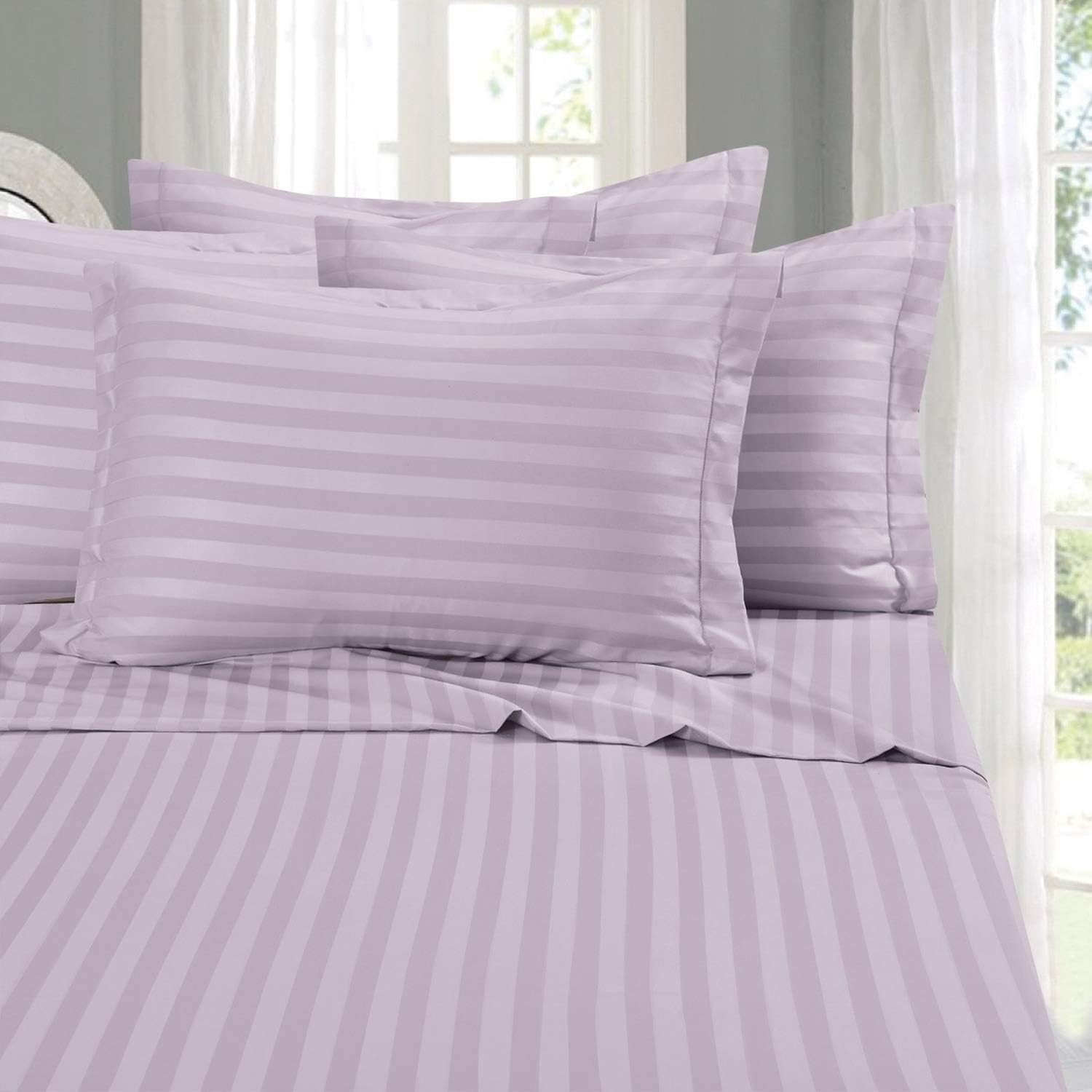 Elegant Comfort Juego de sábanas de 4 piezas más suave y acogedor, 1500 microfibra de alta calidad hotelera, lujoso juego de sábanas de 4 piezas a