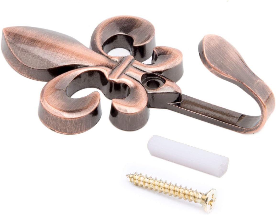 Ganchos decorativos para toallas de baño, ganchos decorativos de pared para abrigos, ganchos de metal resistentes, ganchos para colgar en la pared,