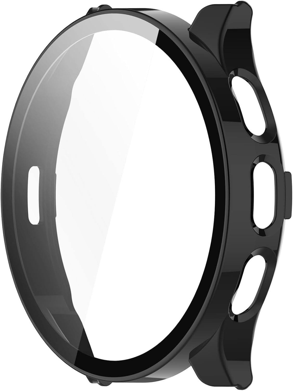 Protector de pantalla diseñado para Garmin Venu 3 con película de vidrio templado, parachoques de policarbonato duro, cubierta completa, accesorios