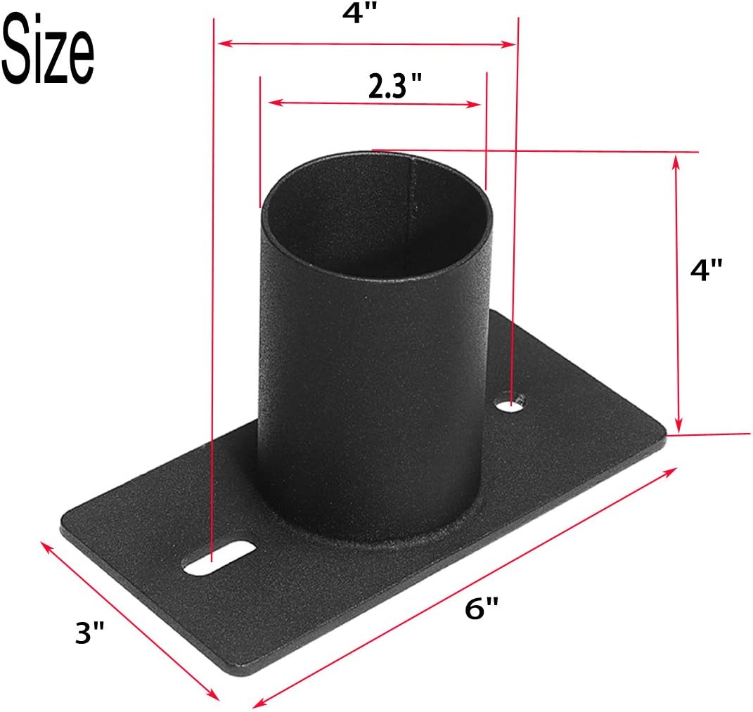 Adaptador deslizante, transforma el ajustador deslizante en montaje de brazo, adaptador de espiga para luces de inundación al aire libre, luces de