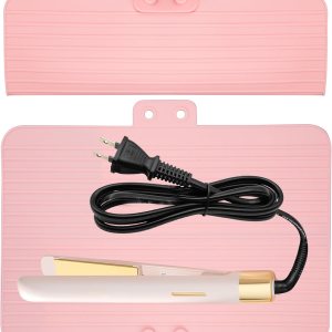 Alfombrilla 2 en 1 resistente al calor, bolsa de viaje para herramientas para el cabello, funda de viaje de hierro plano, soporte de alfombrilla de Alfombrilla 2 en 1 resistente al calor, bolsa de viaje para herramientas para el cabello, funda de viaje de hierro plano, soporte de alfombrilla de