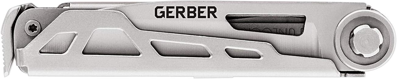 Gerber Gear Armbar Cork, navaja de bolsillo multiherramienta con tornillo de corcho, naranja