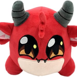 HARLSO Peluche de Demon The Click de apoyo emocional, 7.9 pulgadas, juguete de peluche de demonio rojo para niños, regalos para decoración de HARLSO Peluche de Demon The Click de apoyo emocional, 7.9 pulgadas, juguete de peluche de demonio rojo para niños, regalos para decoración de