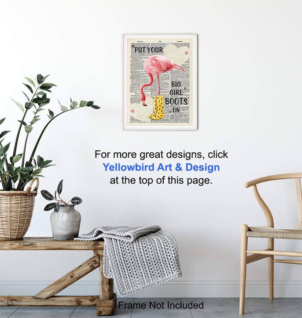 Cute Dictionary Wall Decor for Bedroom – Funny 8×10 Photo Poster – Girls, Kids Room Wall Art Decoration, Home Decor – Chic Motivational Gift for