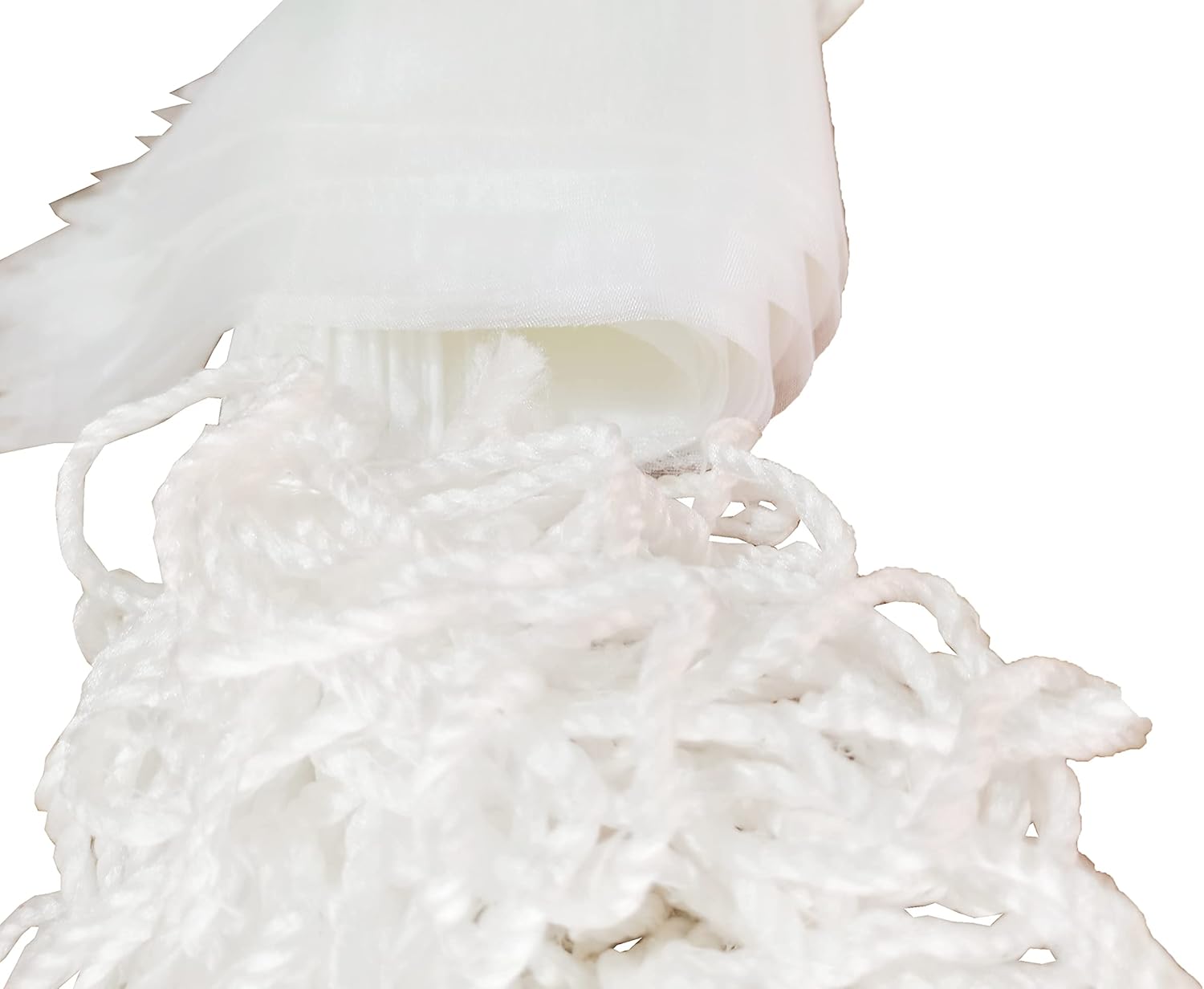 Banderines blancos de 130 pies, banderas de banderines de poliéster para fiesta de gran apertura, decoraciones de Navidad, decoraciones al aire