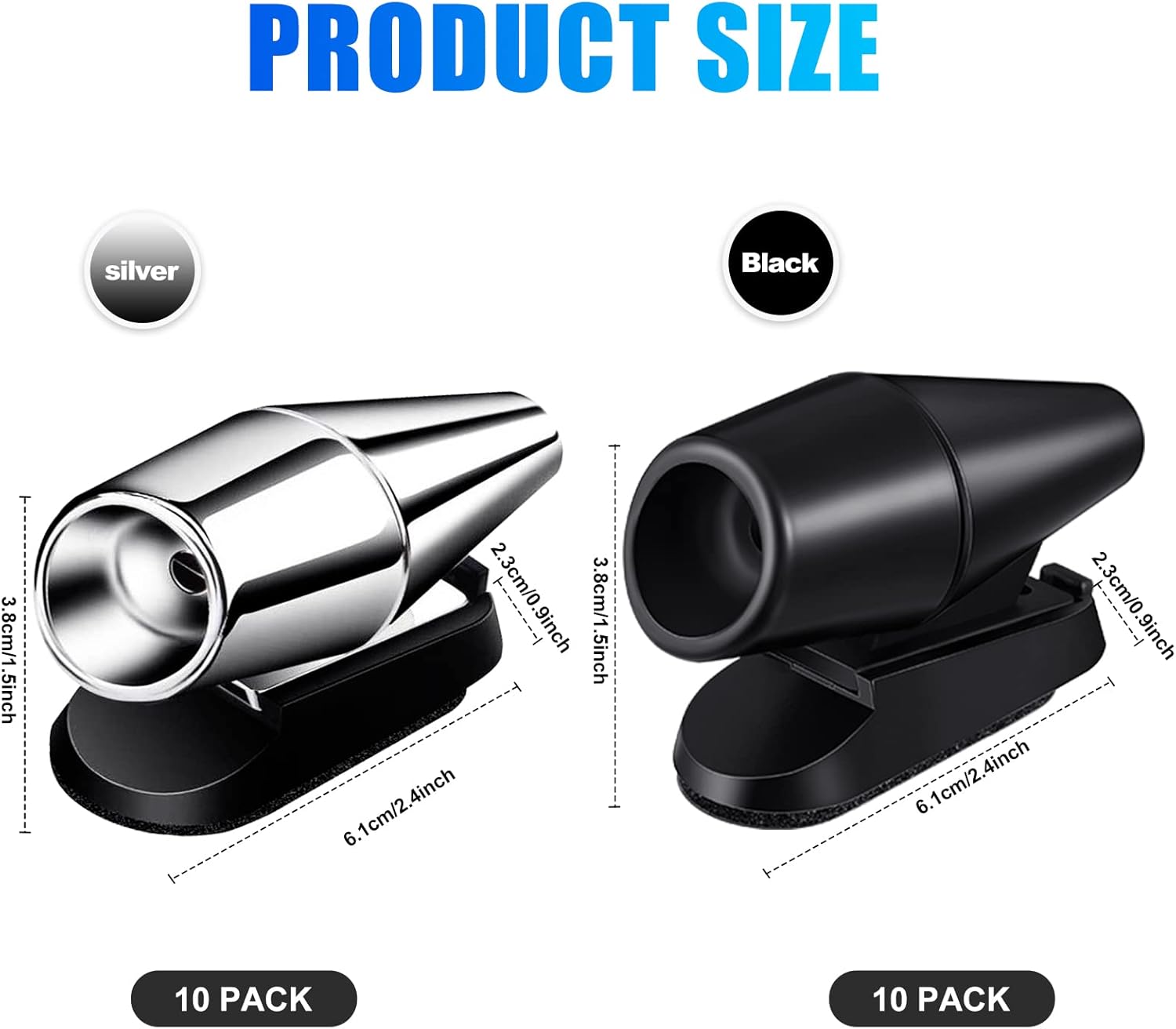 Frienda 20 silbatos de ciervo Save a Deer Whistles evita colisiones, silbatos de ciervo para dispositivos de advertencia de ciervos de automóvil,