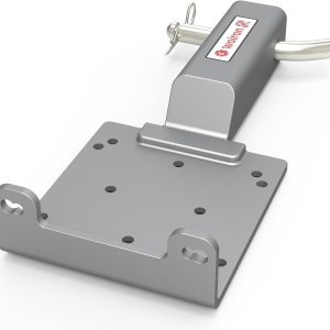 Placa de montaje de cabrestante de enganche de remolque universal de 2 pulgadas, soporte de montaje de cabrestante, placa de montaje de cabrestante Placa de montaje de cabrestante de enganche de remolque universal de 2 pulgadas, soporte de montaje de cabrestante, placa de montaje de cabrestante