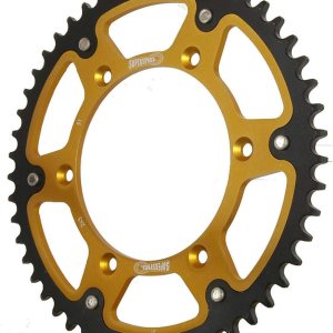 Supersprox Piñón trasero Stealth (45T) (dorado) compatible con KTM 250SX 94-19 Supersprox Piñón trasero Stealth (45T) (dorado) compatible con KTM 250SX 94-19