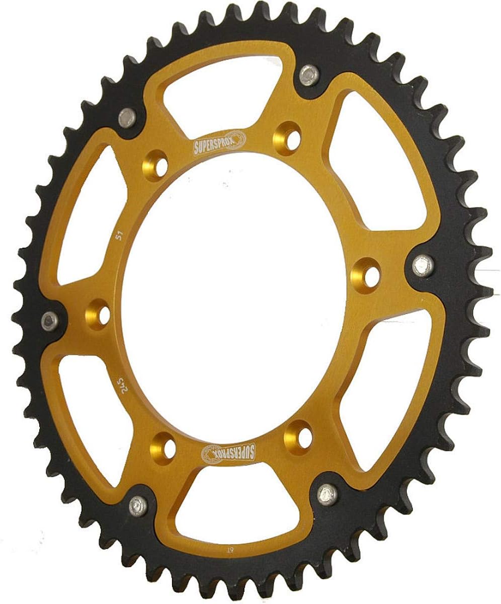 Supersprox Piñón trasero Stealth (45T) (dorado) compatible con KTM 250SX 94-19