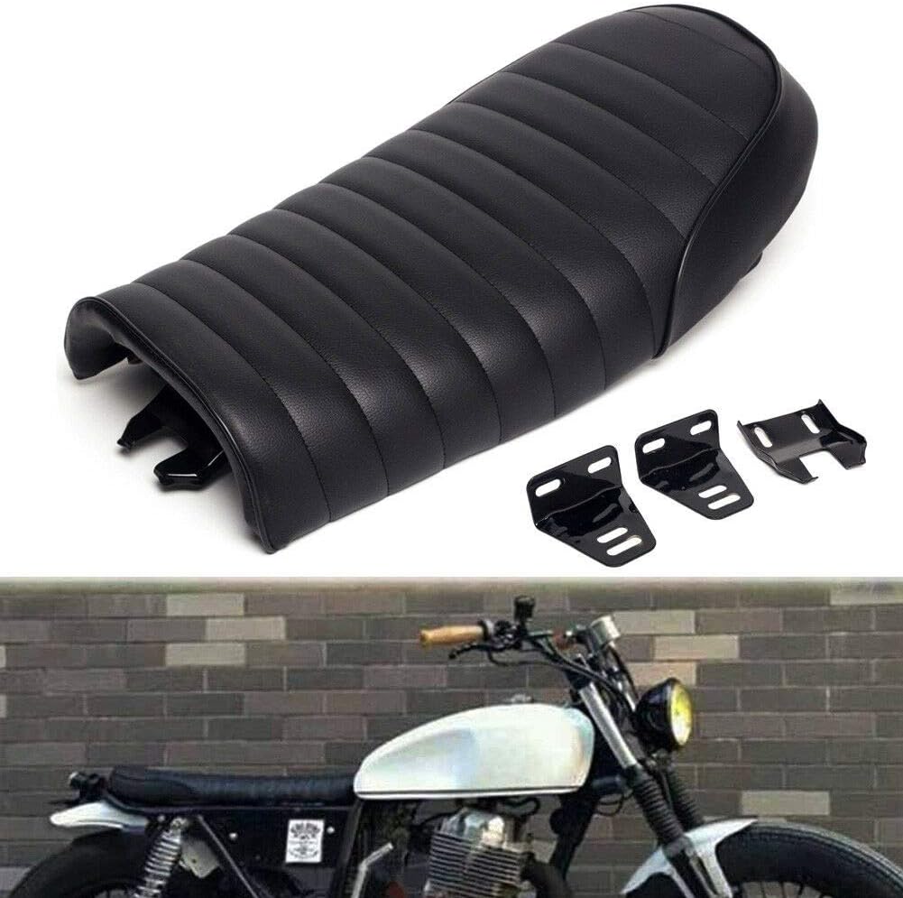 Asiento universal para motocicleta Cafe Racer estilo clásico