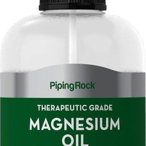 Spray de aceite de magnesio  8 onzas líquidas  Salmuera de cloruro de magnesio puro  Solución concentrada líquida  Grado terapéutico  Sin OMG, sin Spray de aceite de magnesio  8 onzas líquidas  Salmuera de cloruro de magnesio puro  Solución concentrada líquida  Grado terapéutico  Sin OMG, sin