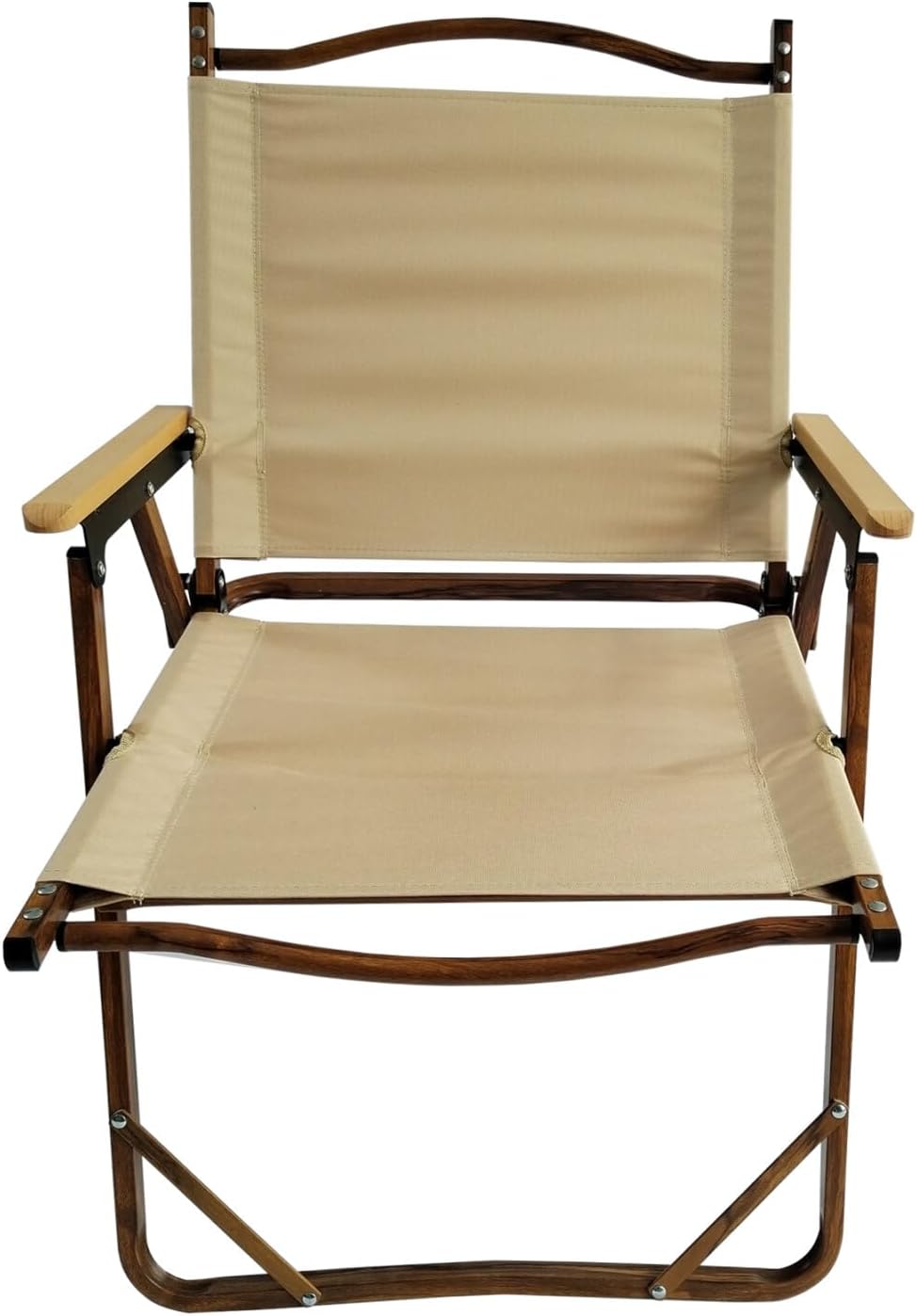 Juego de 4 sillas plegables para camping, cómoda silla de césped, silla de campamento al aire libre para adultos, silla portátil para camping,