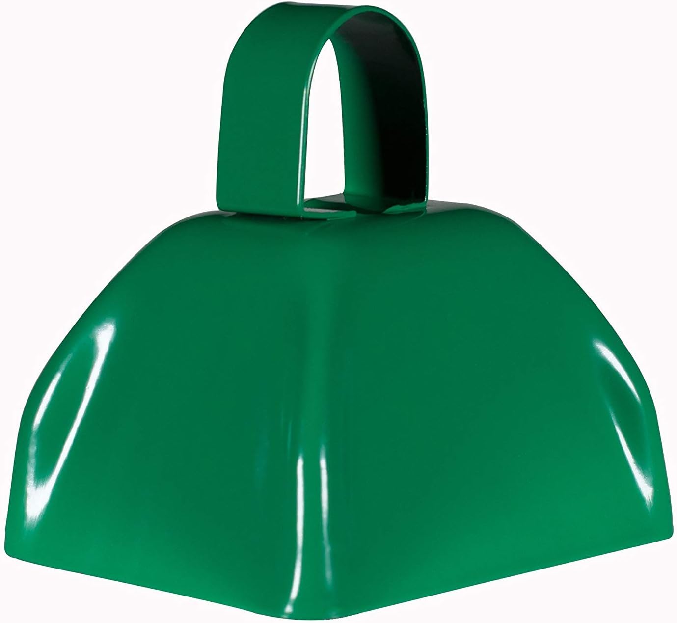 Windy City Novelties Cencerros metálicos novedosos para hacer ruido, 3 pulgadas, paquete de 12, color verde