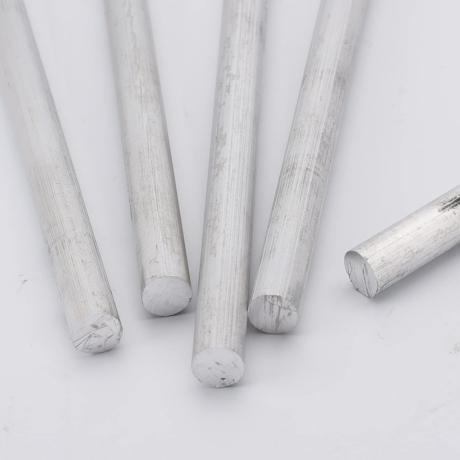 12 piezasVarilla redonda de aluminio de 14 pulgadas de diámetro de 12 pulgadas de largo 6061 Varilla de aluminio 6061, CNC, materia prima de