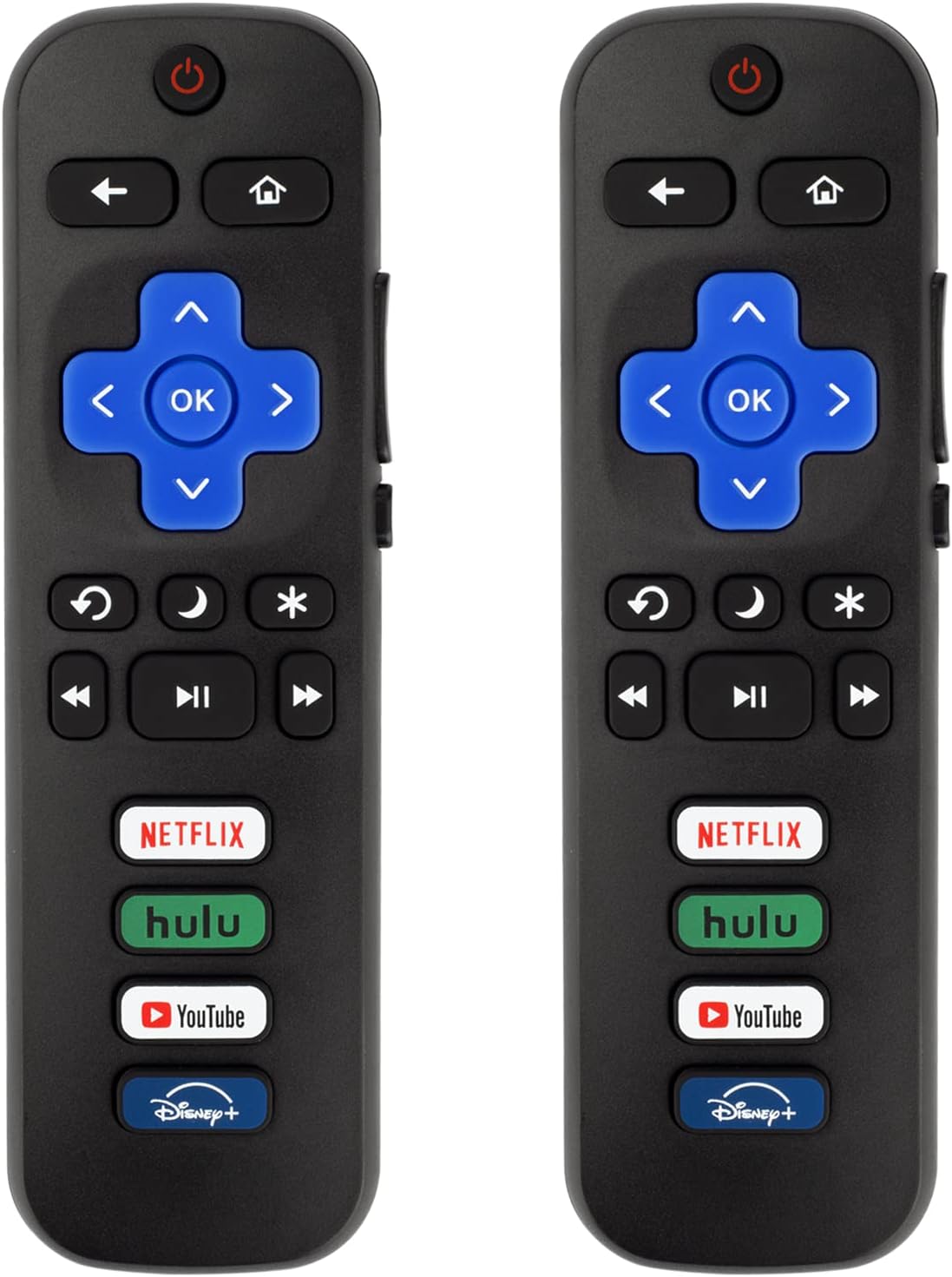Nuevo control remoto universal de TV compatible solo para televisores Roku, compatible con televisores TCL RokuHisense RokuOnn Roku (no para Roku