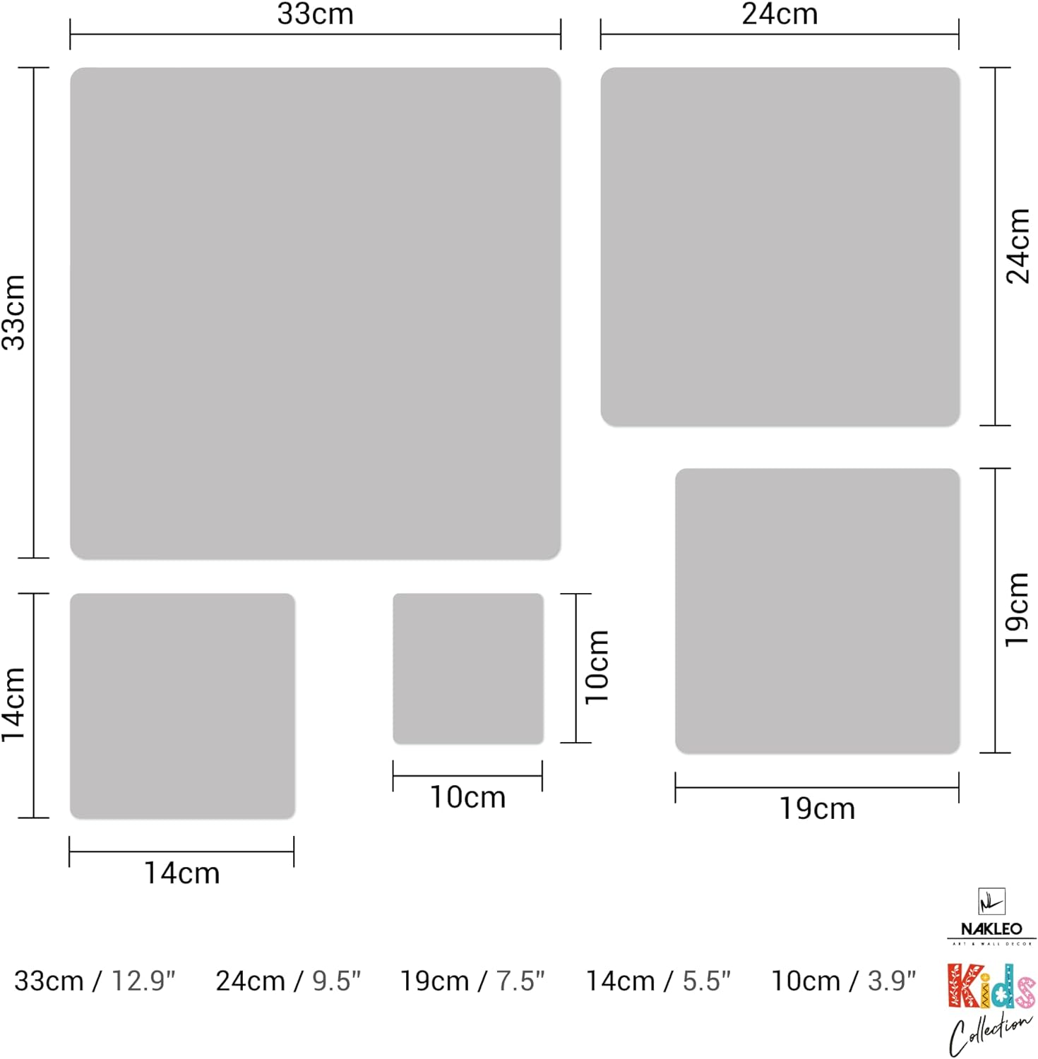 NAKLEO – 5 plantillas de plástico reutilizables  Flor de loto Naturaleza  13.4 a 3.5 pulgadas  Plantilla de pintura para niños  Decoración de