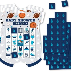 Big Dot of Happiness Go, Fight, Win – Deportes – Tarjetas de bingo y marcadores – Juego de bingo en forma de baby shower – Juego de 18 Big Dot of Happiness Go, Fight, Win – Deportes – Tarjetas de bingo y marcadores – Juego de bingo en forma de baby shower – Juego de 18