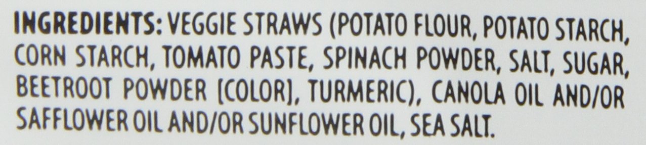 Sensible Portions Veggie Straws – Sal marina, 5 onzas