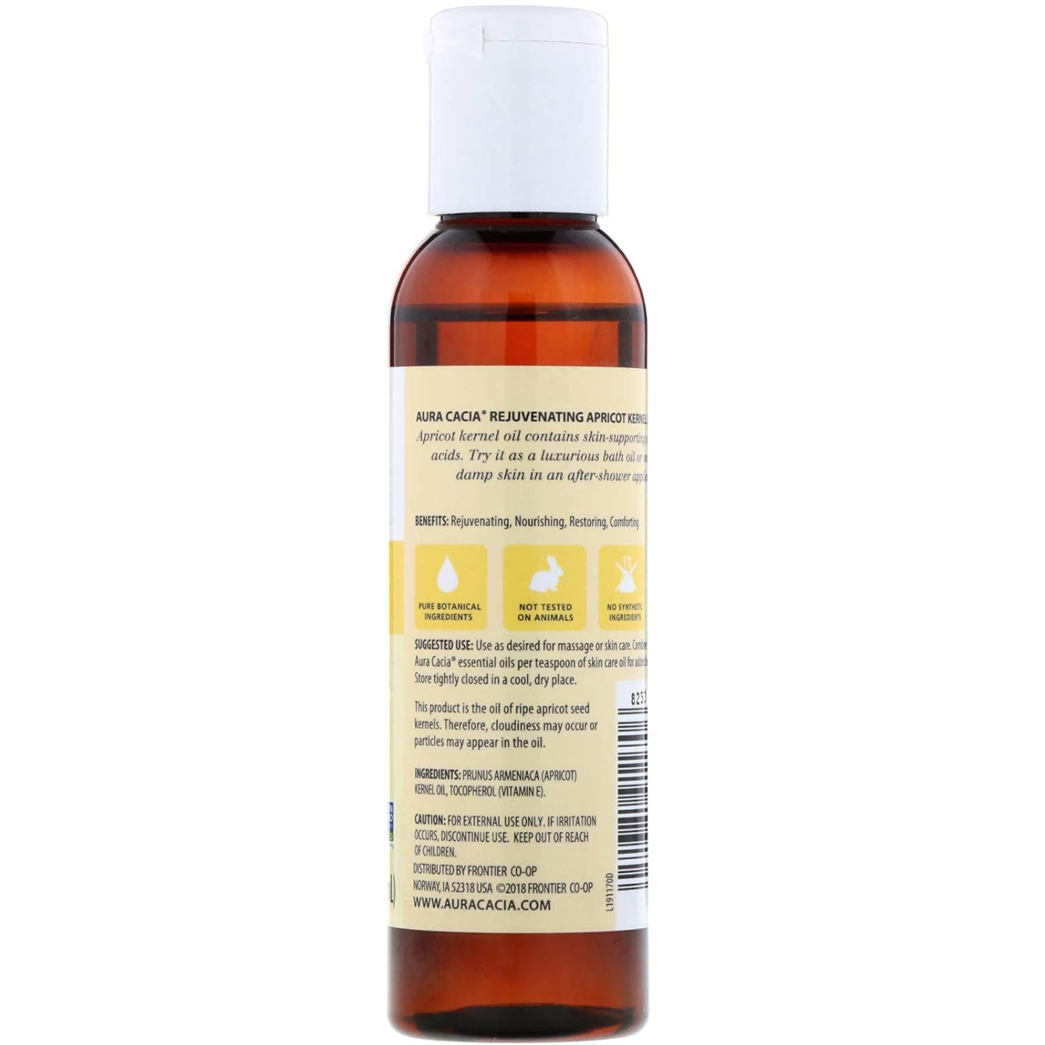 Aura Cacia Aceite Cuidado de la Piel Albaricoque