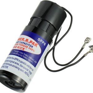 BOJACK Reemplazo del condensador de arranque duro SPP6 115V-288VAC, aumenta el par del compresor 500%, unidades de acondicionamiento de aire de BOJACK Reemplazo del condensador de arranque duro SPP6 115V-288VAC, aumenta el par del compresor 500%, unidades de acondicionamiento de aire de
