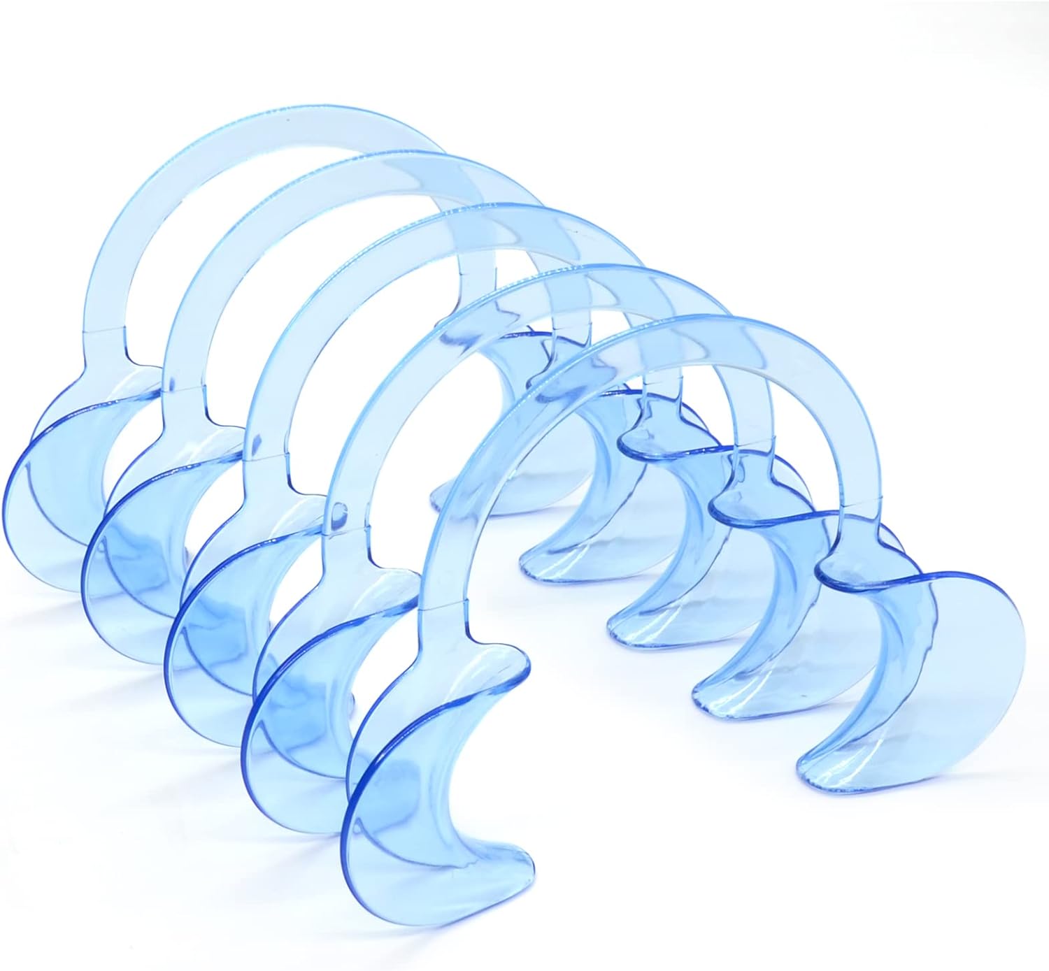 30 piezas de retractor de mejillas para abridor de boca dental BVN 10L 10M 10S Abridor bucal autoclavable para blanqueamiento dental, retractor