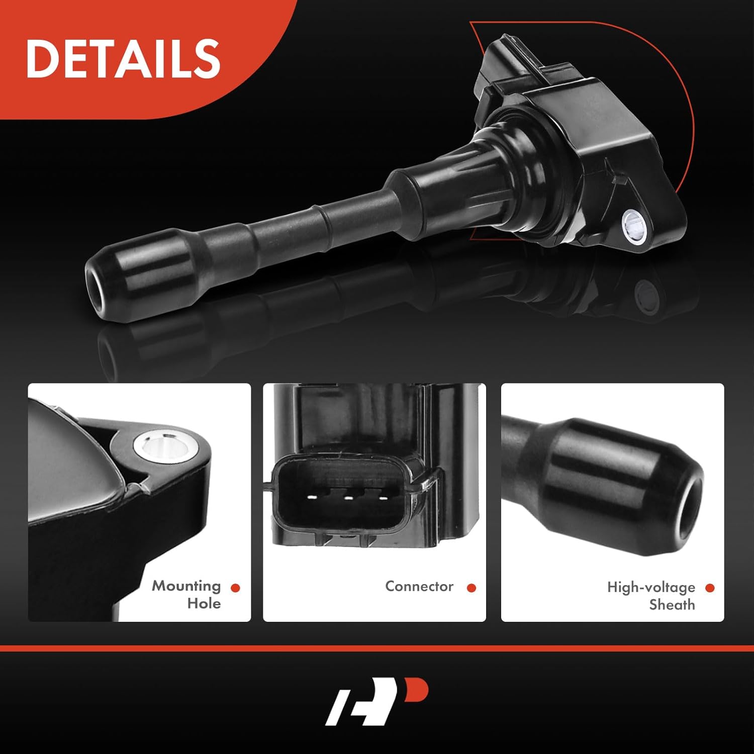A-Premium Bobina de encendido compatible con vehículos Nissan e Infiniti – 3.7L 5.0L 5.6L – 370Z 2009-2020, FX50 2009-2013, G37 2011-2013, Q50