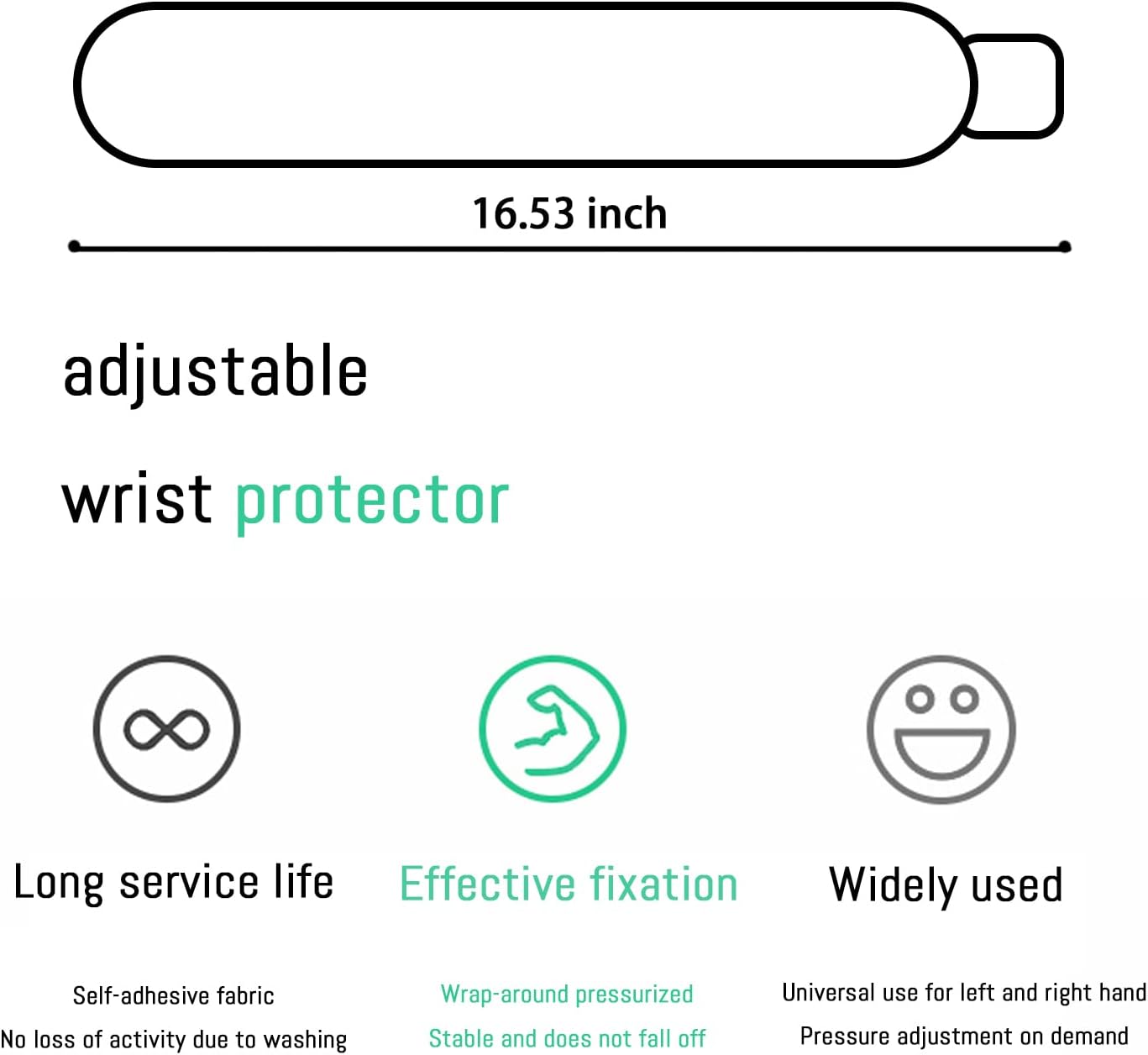 2 PCS Wrist Brace Sport-Adjustable Carpal Tunnel Hand Support Men Women Wrap Guard-Pain Relief WristBands Compression Strap Sleeve for Indoor