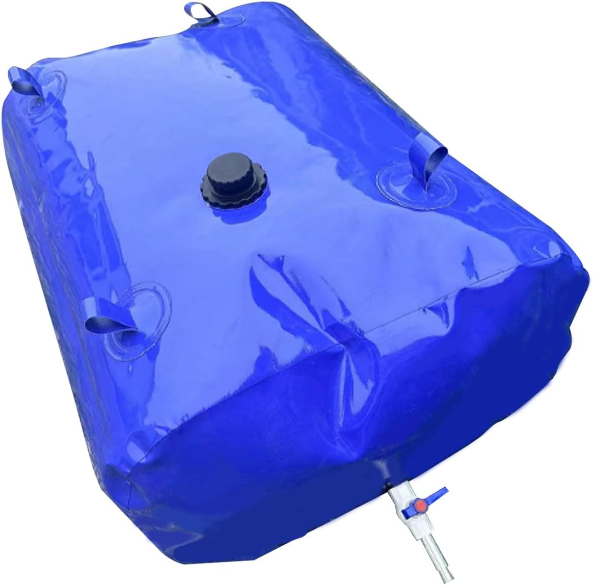 Vejiga de almacenamiento de agua, tanque de almacenamiento de agua plegable de gran capacidad de 100L26.4 galones, contenedores de almacenamiento de